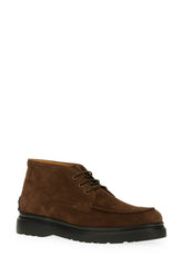 Scarpe stringate in pelle scamosciata marrone -  | Wise