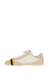 Sneakers Fendi in Pelle e Camoscio Bianche -  | Wise