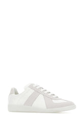 Two-tone leather and suede Replica sneakers -  | Wise