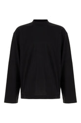 Black cotton t-shirt -  | Wise
