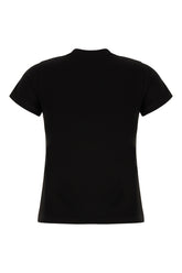 Black cotton t-shirt -  | Wise