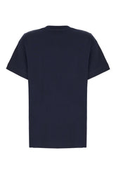 Navy blue cotton oversize t-shirt -  | Wise