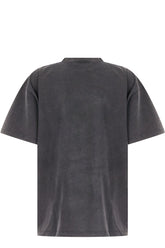 T-shirt in cotone grigio scuro -  | Wise