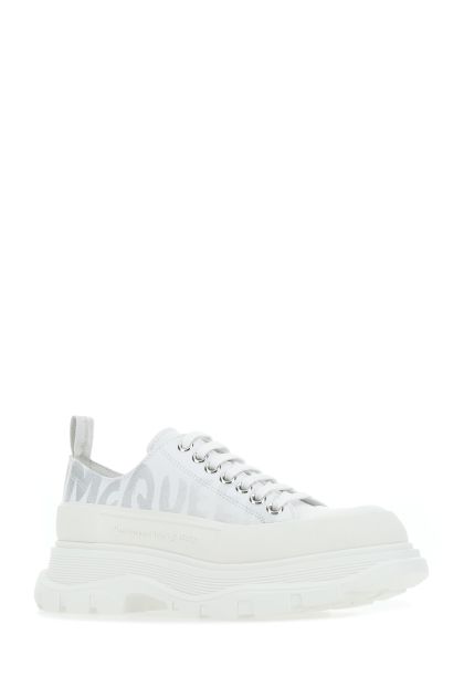 White leather and rubber Tread Slick sneakers
