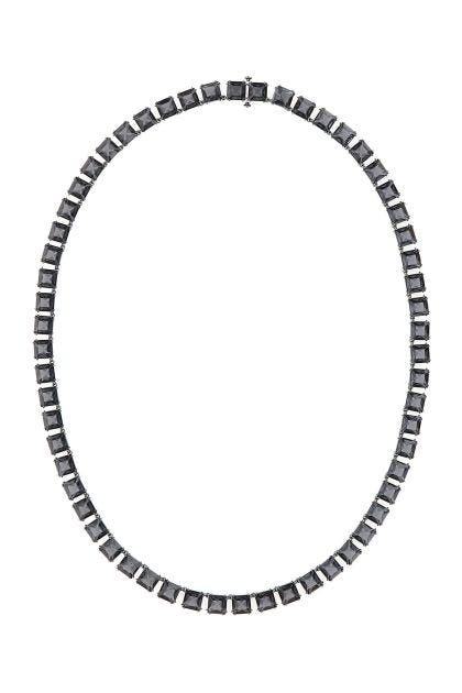 Embellished metal Millenia necklace