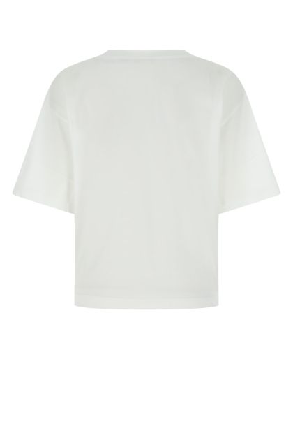 White cotton oversize t-shirt