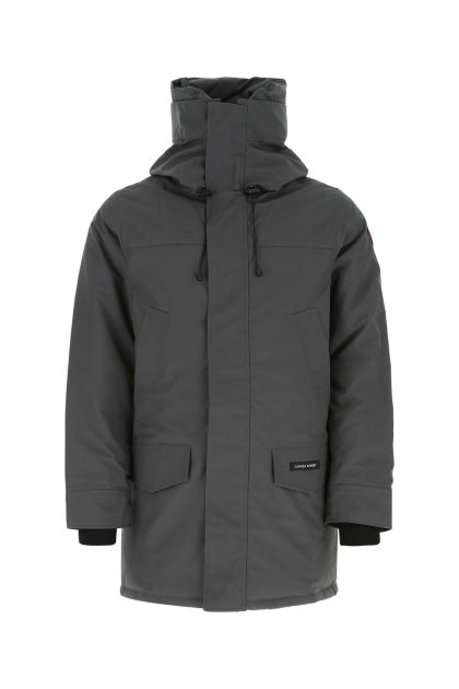 Charcoal polyester blend Langford down jacket 