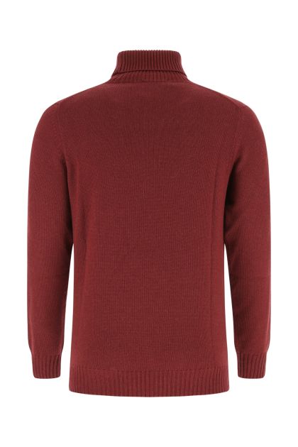 Burgundy wool blend sweater