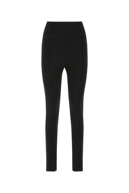 Black stretch cupro blend Elodie leggins
