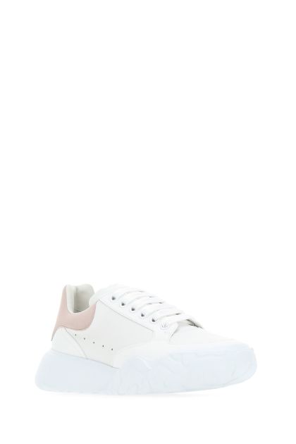 White leather Court sneakers