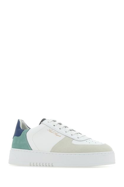 Multicolor leather and suede Orbit sneakers