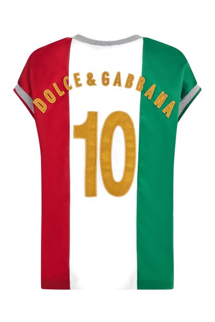 T-shirt with Italian flag