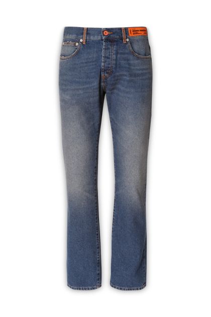 Blue cotton denim jeans
