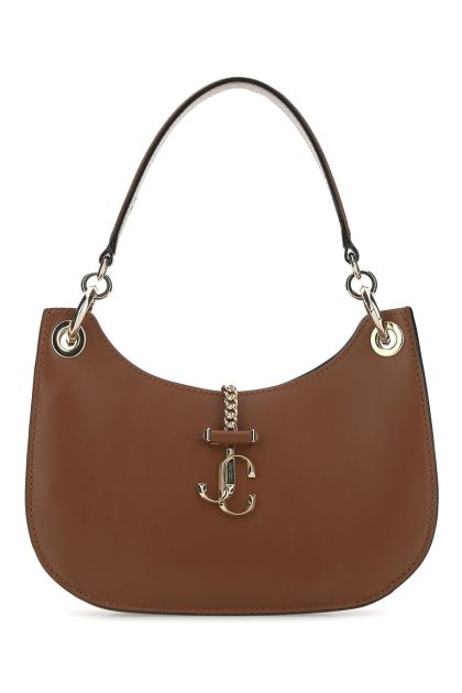 Brown nappa leather Varenne handbag