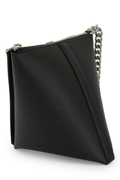 The Curve purse in black leather