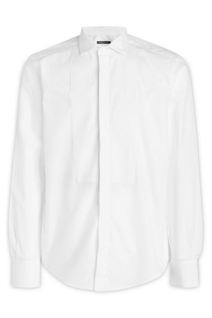 Classic shirt in white cotton