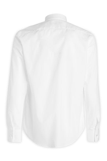 Classic shirt in white cotton