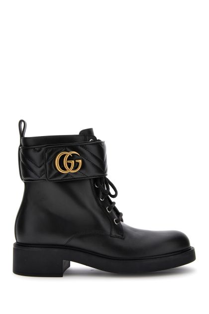 Ankle boots with logo