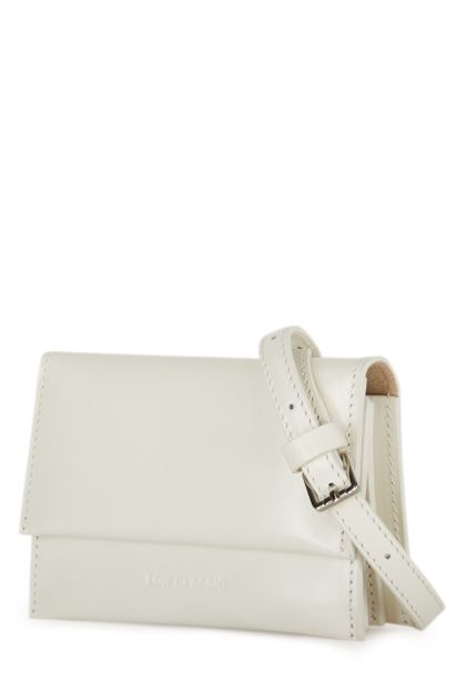 Cream leather wallet