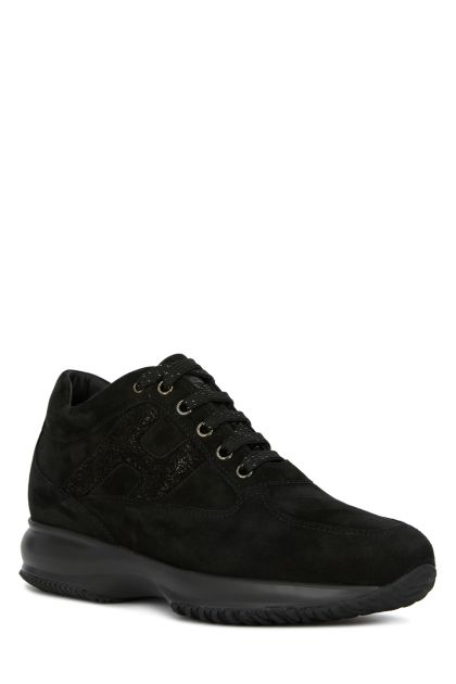 Hogan Interactive sneakers in black leather