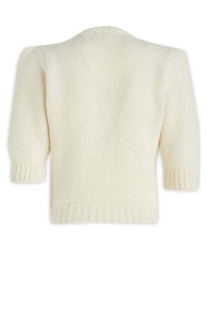 Sweater in cream-coloured Alpaca blend