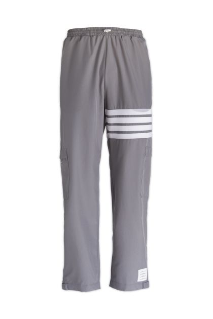Cargo trousers in grey fabric