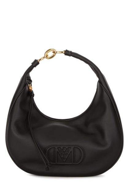 Mode Travia bag in black full-grain nappa leather