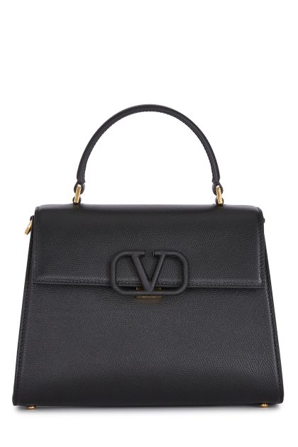 VSling handbag in black leather