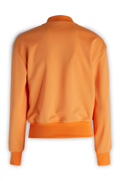 Sweatshirt in orange polyester
