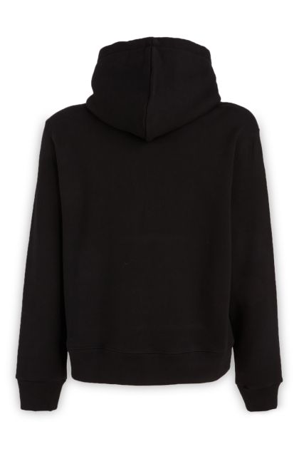 Sweatshirt in black cotton