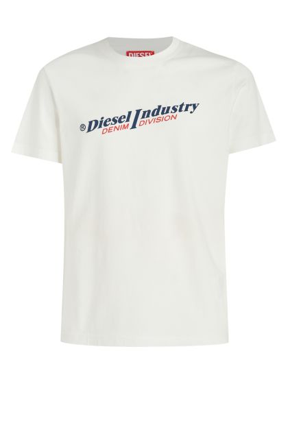 T-shirt in white cotton