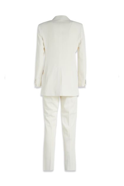 White fabric suit