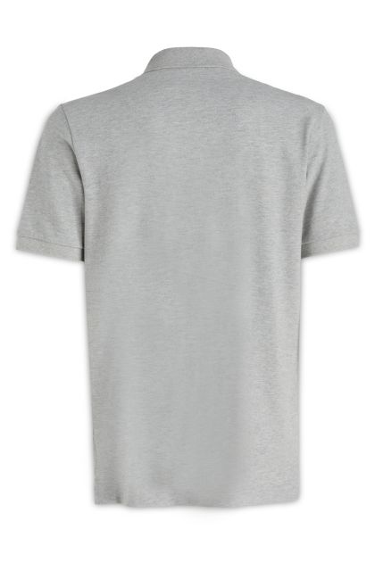 T-Smith-Div polo shirt in gray cotton