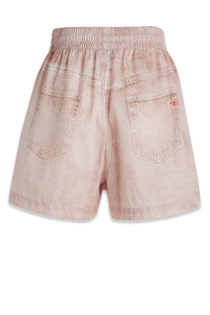 S-Gayle shorts in pink technical fabric twill