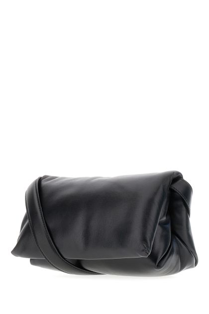 Black leather Prisma crossbody bag
