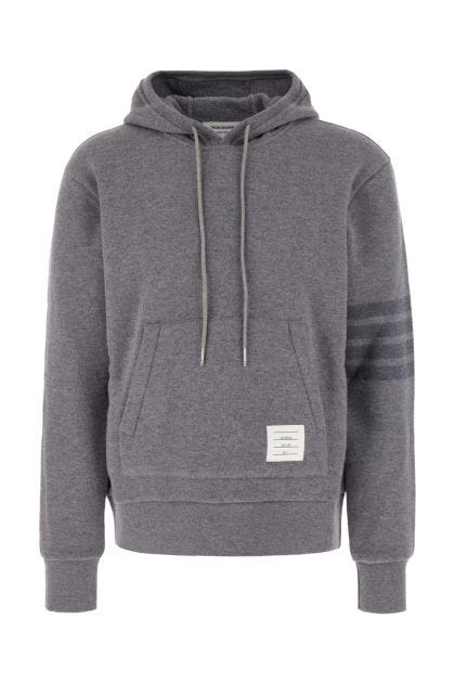 Grey wool sweatshirt