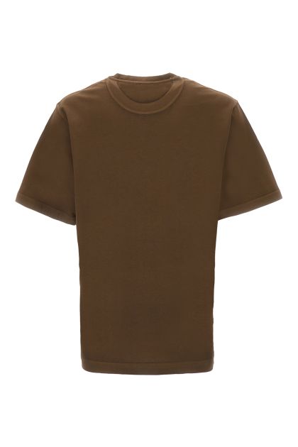 Brown cotton oversize t-shirt