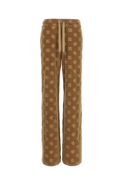 Camel chenille joggers