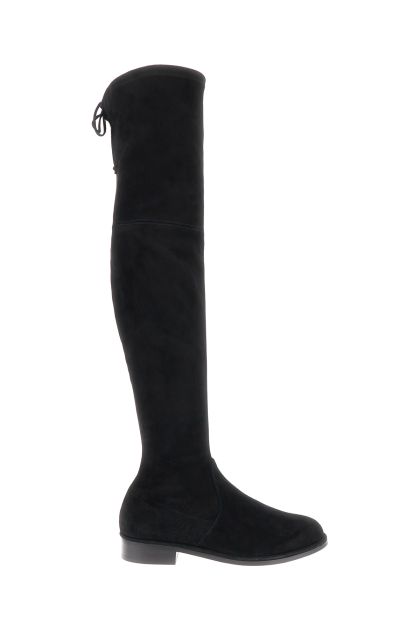 Black suede Lowland boots