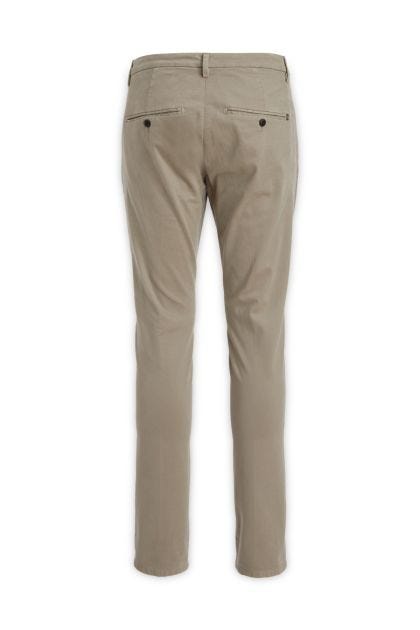 Sand cotton trousers