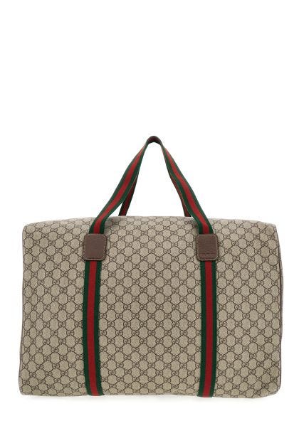 GG Supreme fabric maxi travel bag