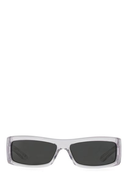 Transparent acetate sunglasses