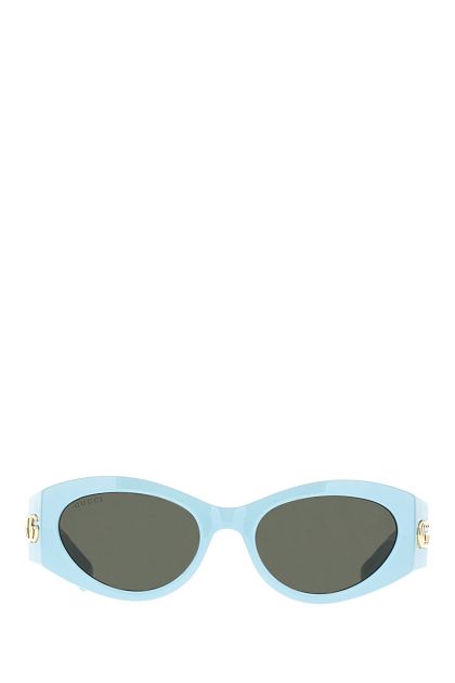 Turquoise acetate sunglasses