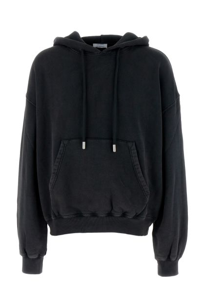 Charcoal cotton oversize sweatshirt