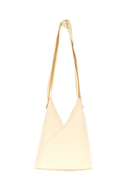 Cream nylon Japanese Bag shoulder bag