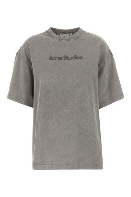 Grey cotton oversize t-shirt
