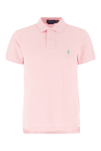 Pink piquet shirt