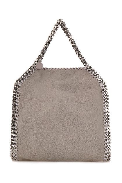 Grey shaggy deer mini Falabella handbag